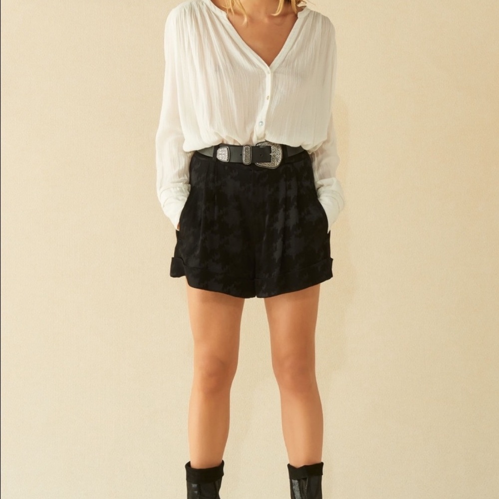 BA&SH Erell Noir Lady Shorts 0 Black